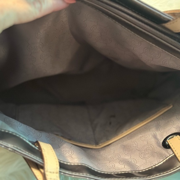 Michael Kors gunmetal gray metallic tote - Picture 6 of 6